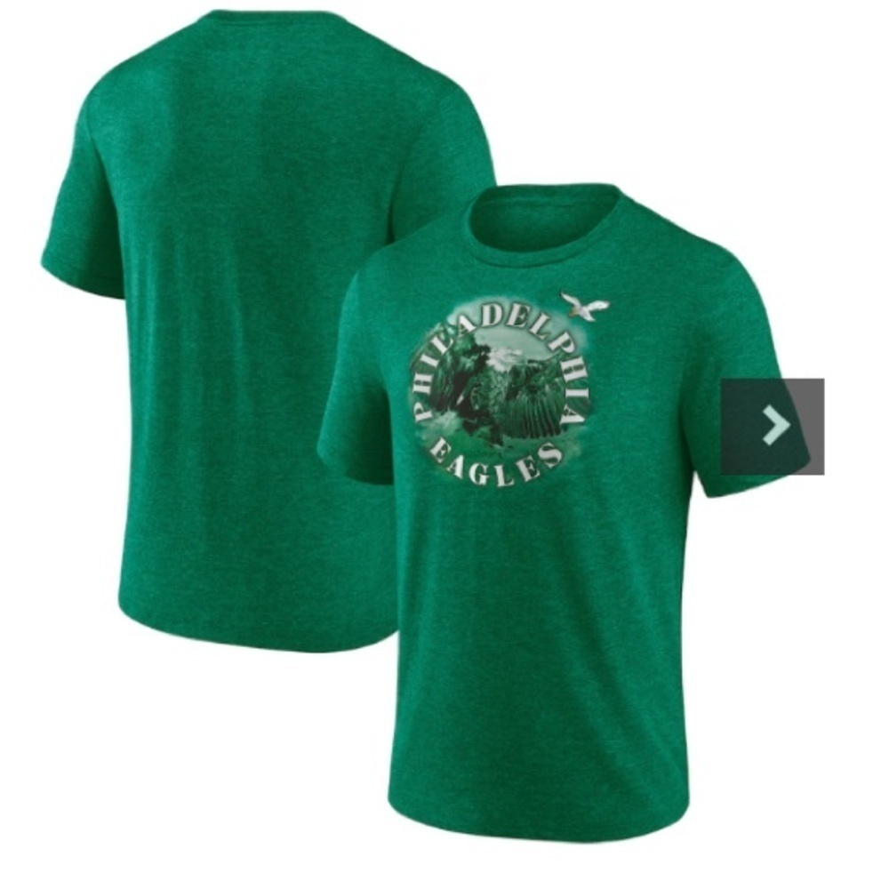 Philadelphia Eagles Fanatics - NEW - Men's Branded Kelly Green T-Shirt